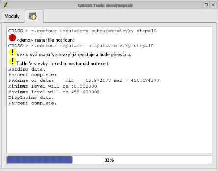 GRASS shell in QGIS
