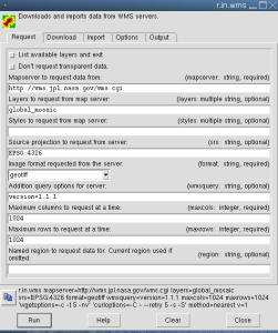 r.in.wms module GUI